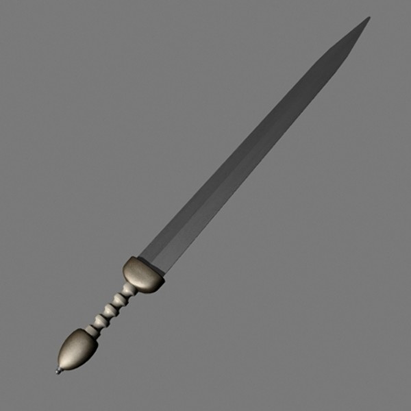 gladius hispaniensis 3d model - Gladius Hispaniensis by mostlysquare