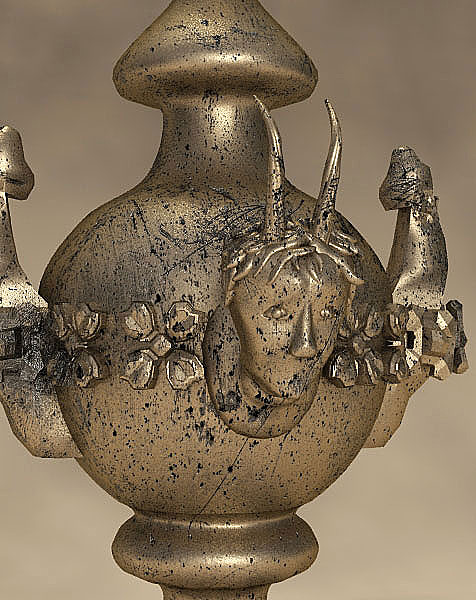 antique cup face 3ds - Antique Cup With Human Face On.zip by MSaatchi