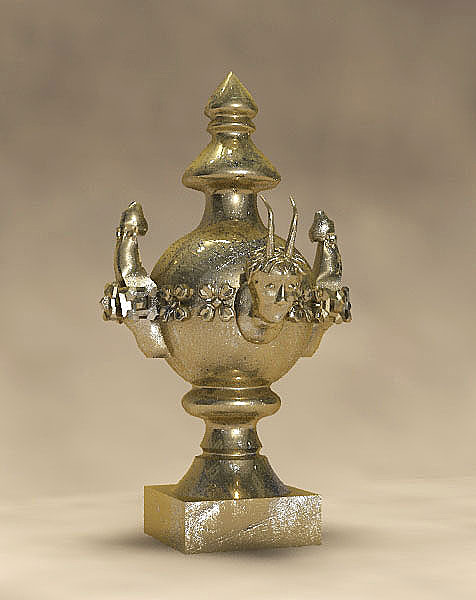 antique cup face 3ds - Antique Cup With Human Face On.zip by MSaatchi