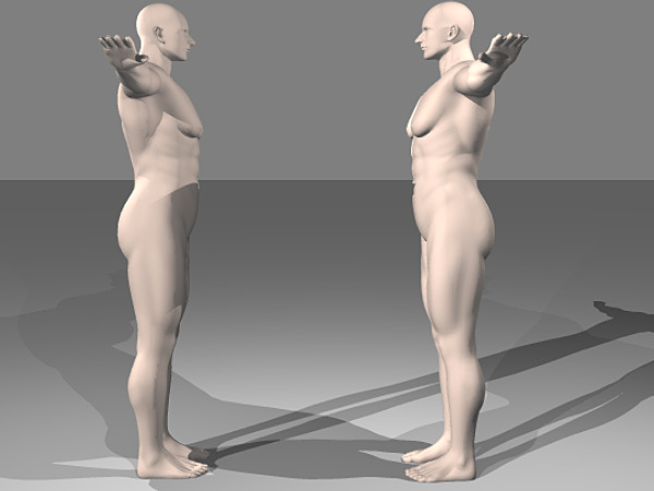 3d obj man - atleta1.obj by Wanderley