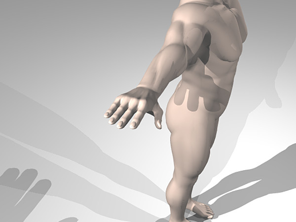 3d obj man - atleta1.obj by Wanderley
