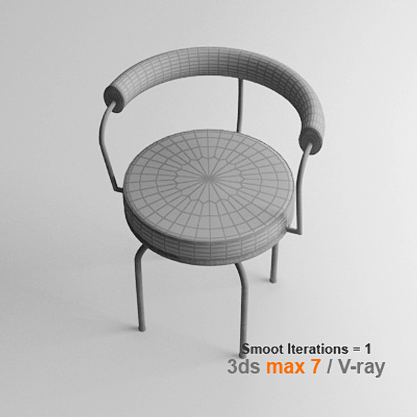 le corbusier lc7 3d 3ds - lc7 by lajhar