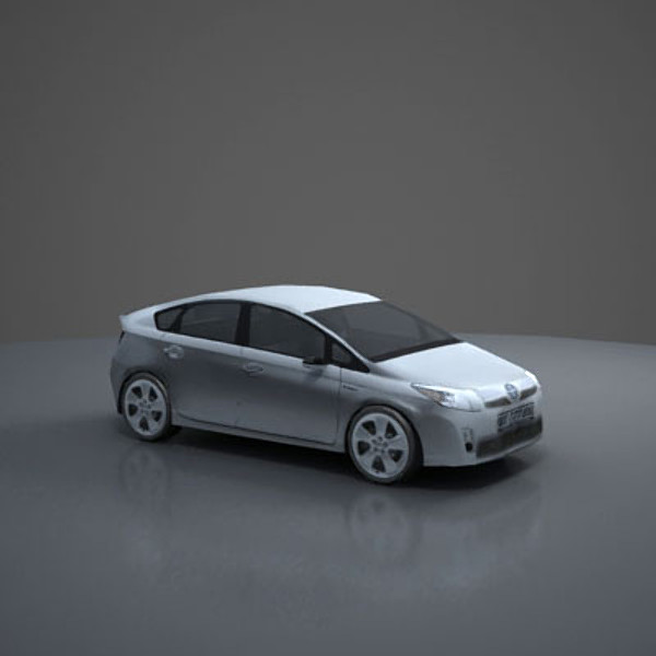 3d model toyota prius - Toyota Prius by arch9