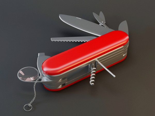 3d model swiss army knife - Swiss Army Knife by FOURTH WAY