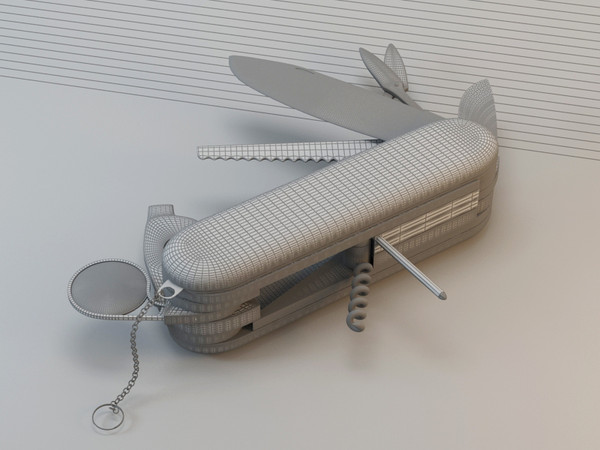 3d model swiss army knife - Swiss Army Knife by FOURTH WAY
