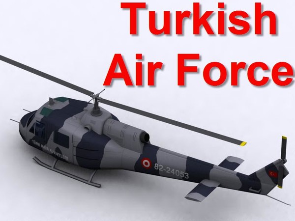 3ds max uh-1 iroquois helicopter single - UH-1 Iroquois by Alexander Miller