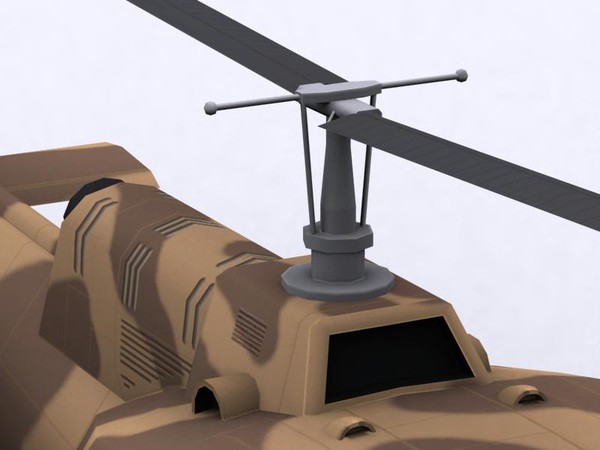 3ds max uh-1 iroquois helicopter single - UH-1 Iroquois by Alexander Miller