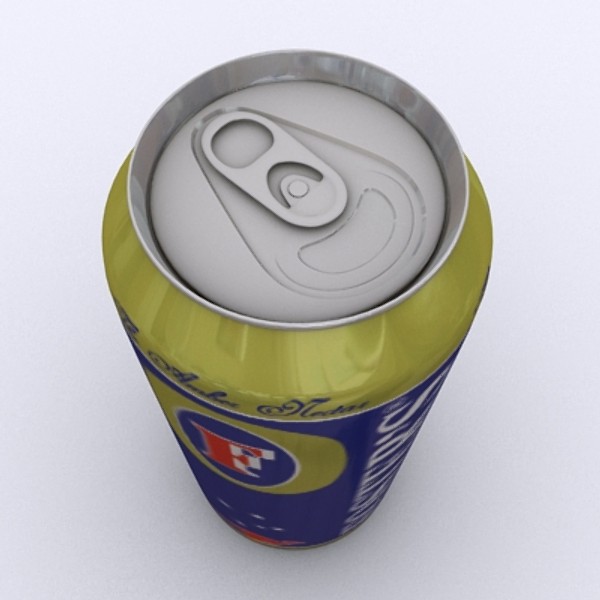 fosters beer - 3d model - Beer Can - Fosters by PixelKiwi