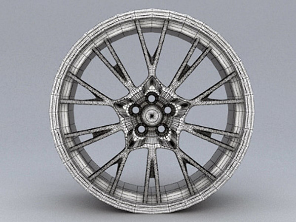 3d oz rims botticelli model - OZ Botticelli rims by fabelar