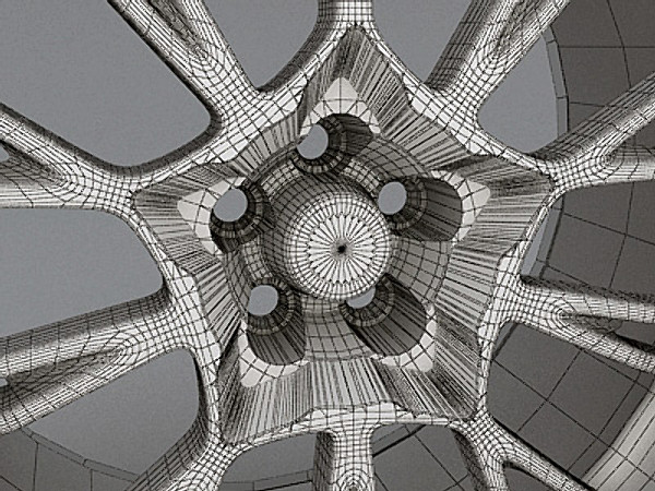 3d oz rims botticelli model - OZ Botticelli rims by fabelar