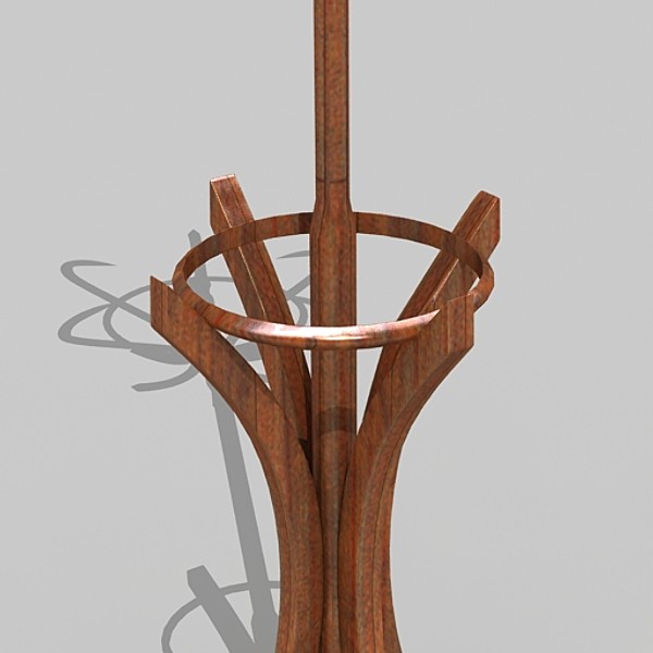 3d model coat rack - Hanger by fabelar