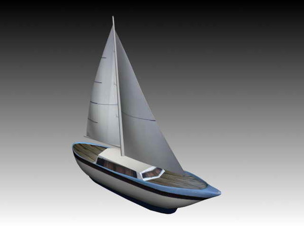 max sailing boat - Sailing Boat by ragusa