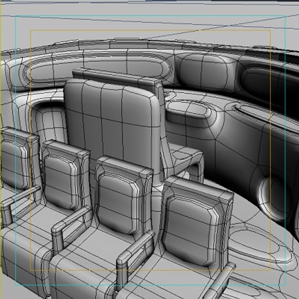 3d model futuristic concept beetle bus car - Concept Car by shank3d