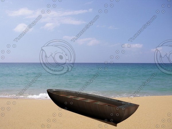 3d small row boat model - dingy2.max by Animation Anchor Line