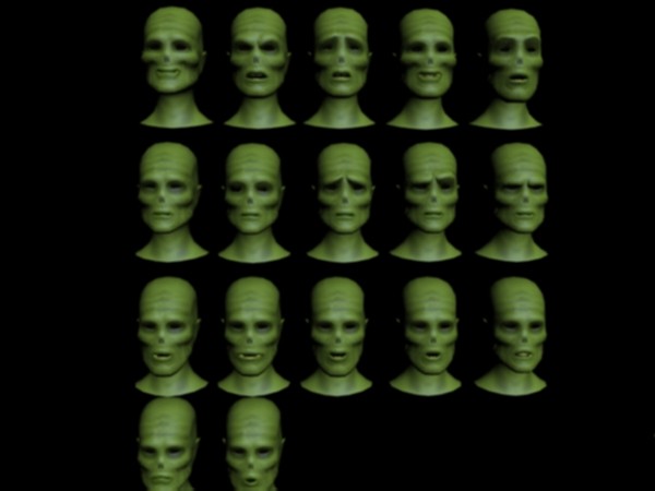 zombie head human 3d model - Zombie Head.zip by Andrew Alonso