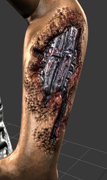 character cyborg 3d x - Cyborg Demo Character FPSC READY.rar by Andrew Alonso