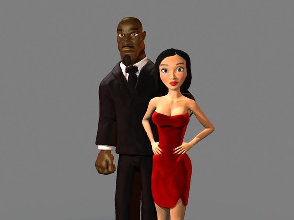3ds max cartoon - bouncer.zip by SquidMedia