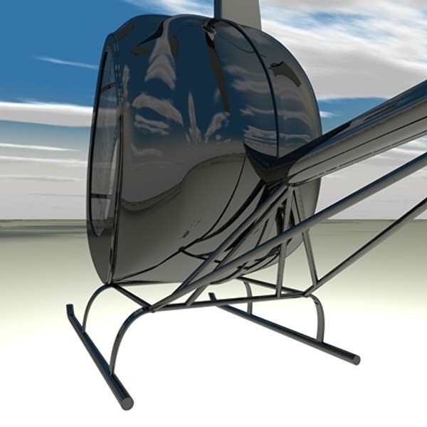 radio controlled helicopter c4d - Radio Controlled Helicopter by desigm