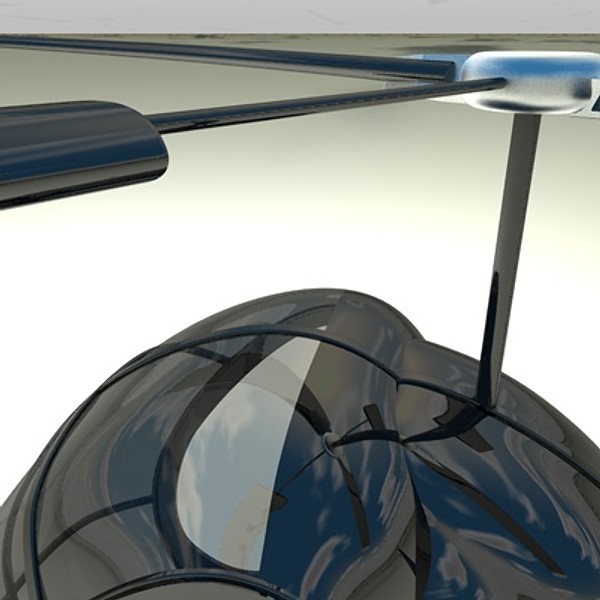 radio controlled helicopter c4d - Radio Controlled Helicopter by desigm