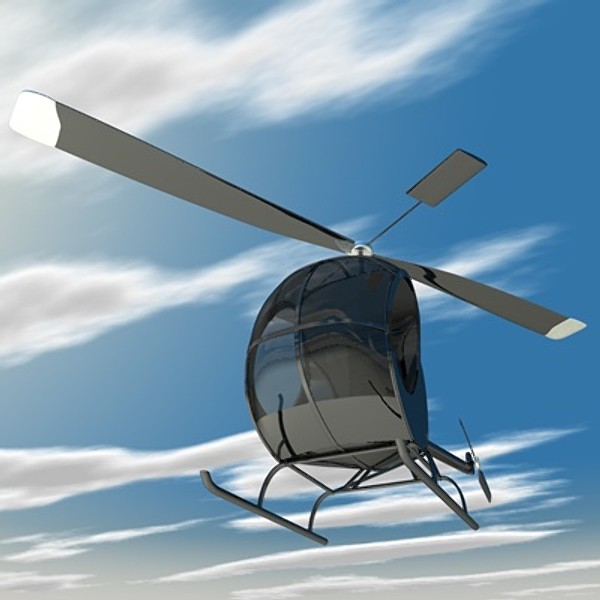 radio controlled helicopter c4d - Radio Controlled Helicopter by desigm