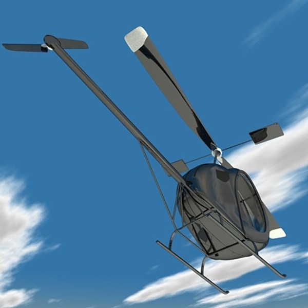 radio controlled helicopter c4d - Radio Controlled Helicopter by desigm