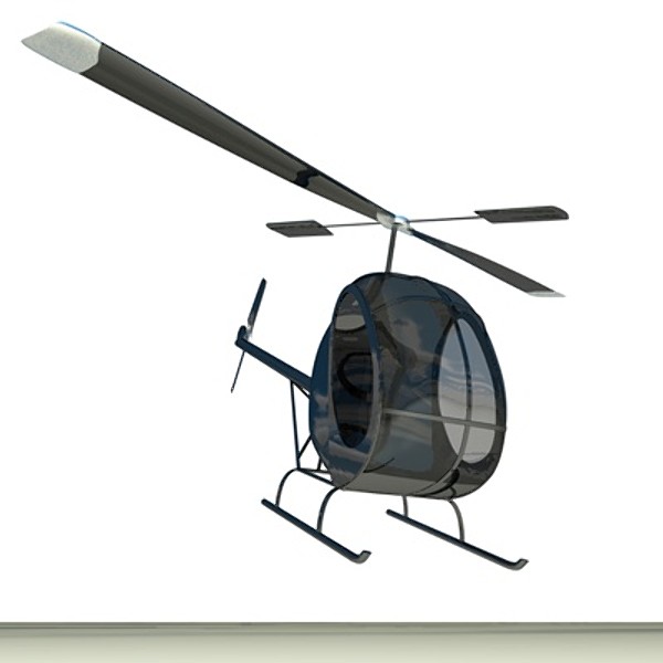 radio controlled helicopter c4d - Radio Controlled Helicopter by desigm