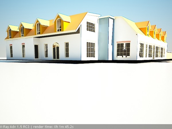 small motel c4d - Motel by studiorender