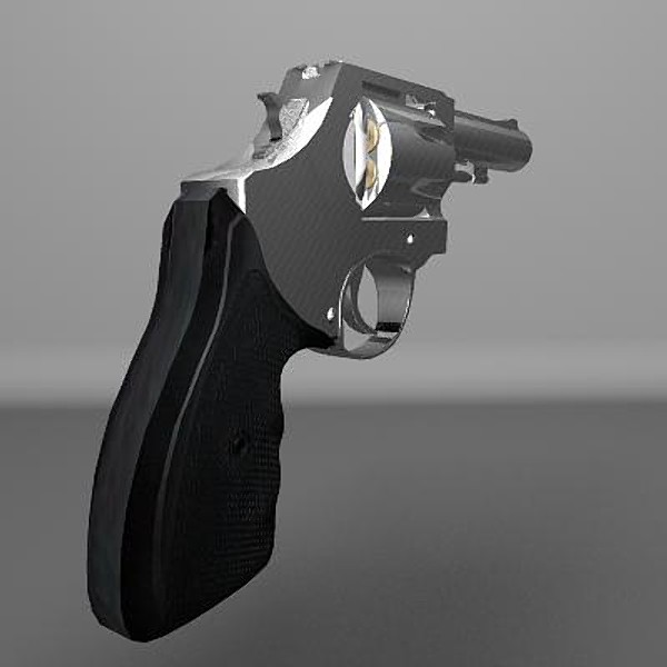 maya magnum revolver - Magnum by My3DGuy