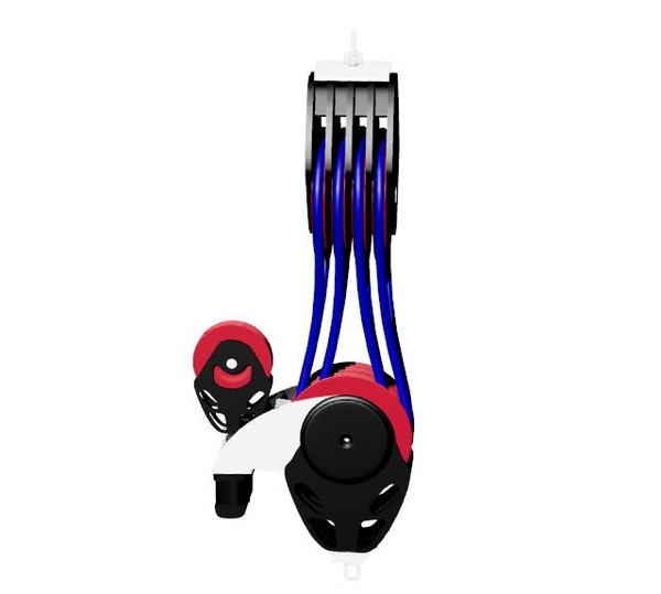 harken sail equipment 3d model - Harken Sail Equipment Quad System by Imagetek3D