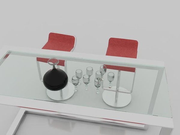 table chair 3d max - msasandalye.max by erkin harmanli