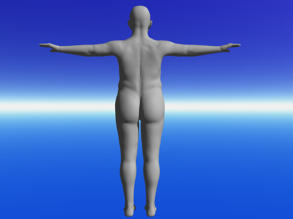 3d fat model - wmnfat.obj by Wanderley