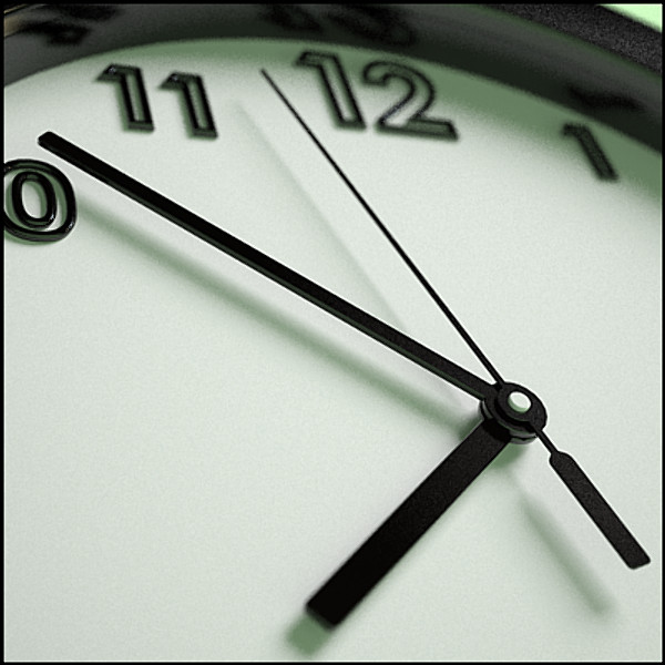 3ds max clock - Clock001 by makula