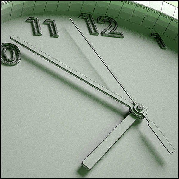 3ds max clock - Clock001 by makula