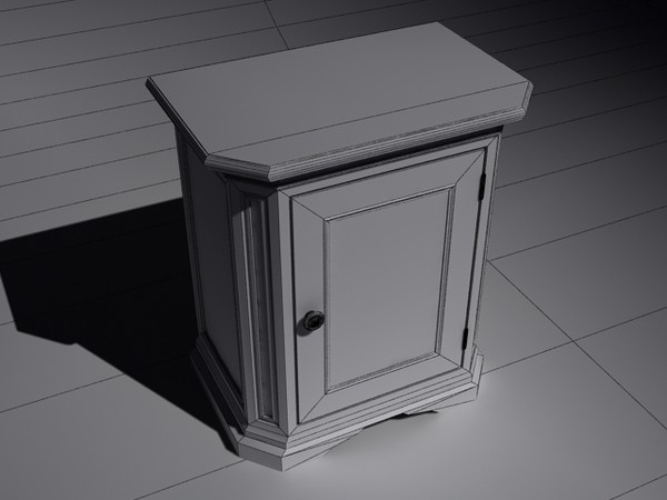 3d inlaid french console - French console by fabelar