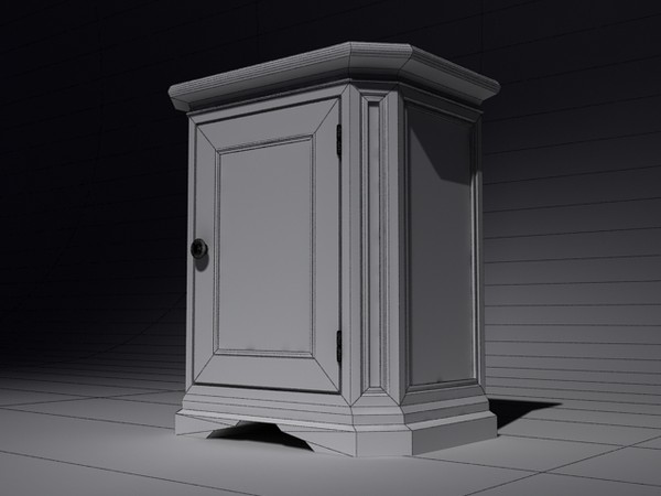 3d inlaid french console - French console by fabelar