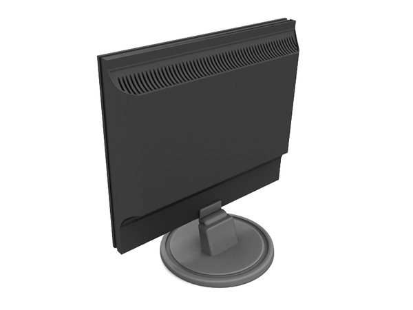 3d model philips lcd - Philips.max by met_out
