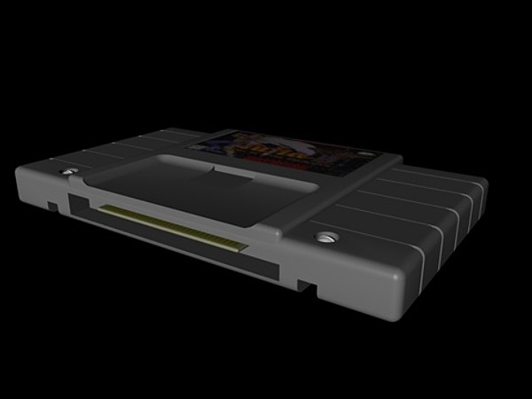 3d model snes - snesgame.c4d by Doolodes