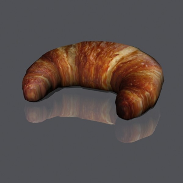 3d croissant - Croissant by mostlysquare