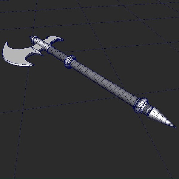 free axe 3d model - Free Axe by My3DGuy