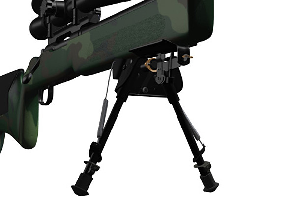 3dsmax m40 a3 sniper rifle - WSH M40A3 Sniper Rifle by WSH