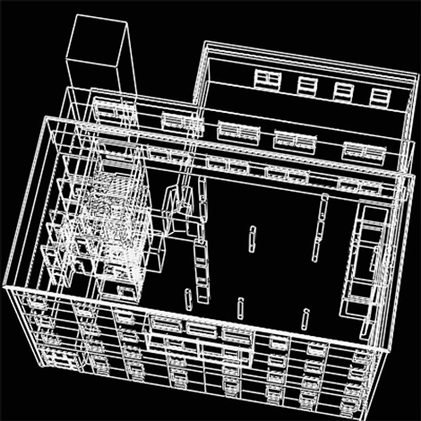 office school building 3d max - house11.zip by aristarch