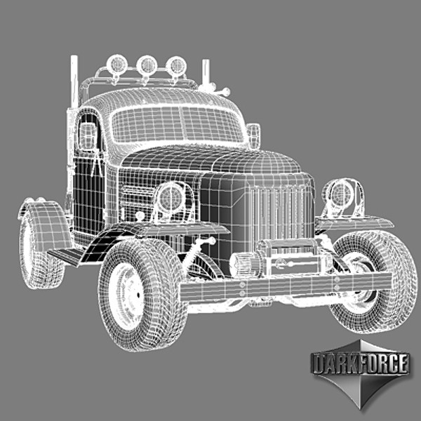 3d restyled truck - ZIL 157 Restyle by DARKFORCE_3D