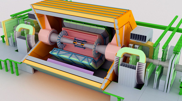3dsmax large hadron collider - - Large Hadron Collider (LHC) - ALICE by Tornado Studio