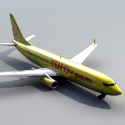 boeing 737-800 737 jet 3d model - Boeing_737-800_3DModel... by ES3DStudios