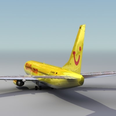 boeing 737-800 737 jet 3d model - Boeing_737-800_3DModel... by ES3DStudios