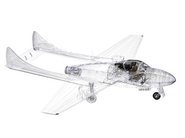 3d lwo havilland vampire t11 - De Havilland Vampire T11 by pbratt