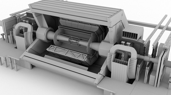 3dsmax large hadron collider - - Large Hadron Collider (LHC) - ALICE by Tornado Studio