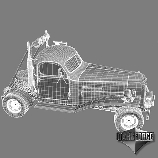 3d restyled truck - ZIL 157 Restyle by DARKFORCE_3D