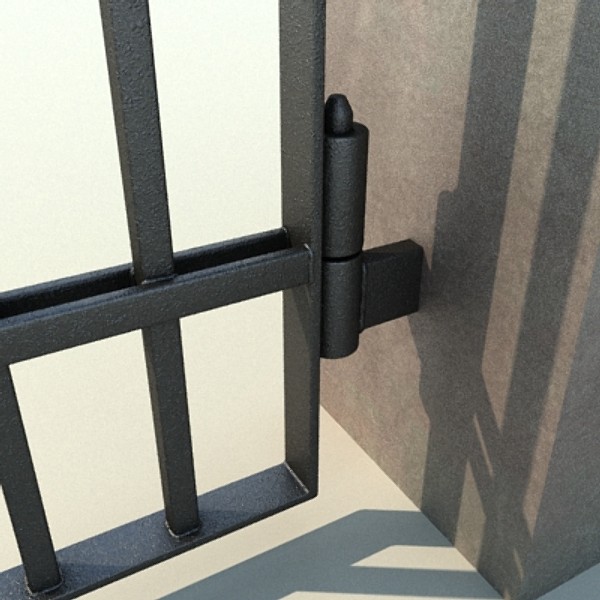 3d model driveway gate - gate.zip by Peter Zk