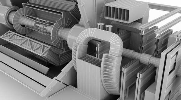 3dsmax large hadron collider - - Large Hadron Collider (LHC) - ALICE by Tornado Studio